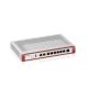 Zyxel USGFLEX200HP Firewall-Bundle (+1 Jahr Gold-Sicherheitspaket) 8x WAN/LAN SPI Firewall: 6500 Mbit/s max. IPsec VPN: 100
