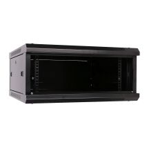 Extralink 4U 600x600 Schwarzer Wand-Rackschrank