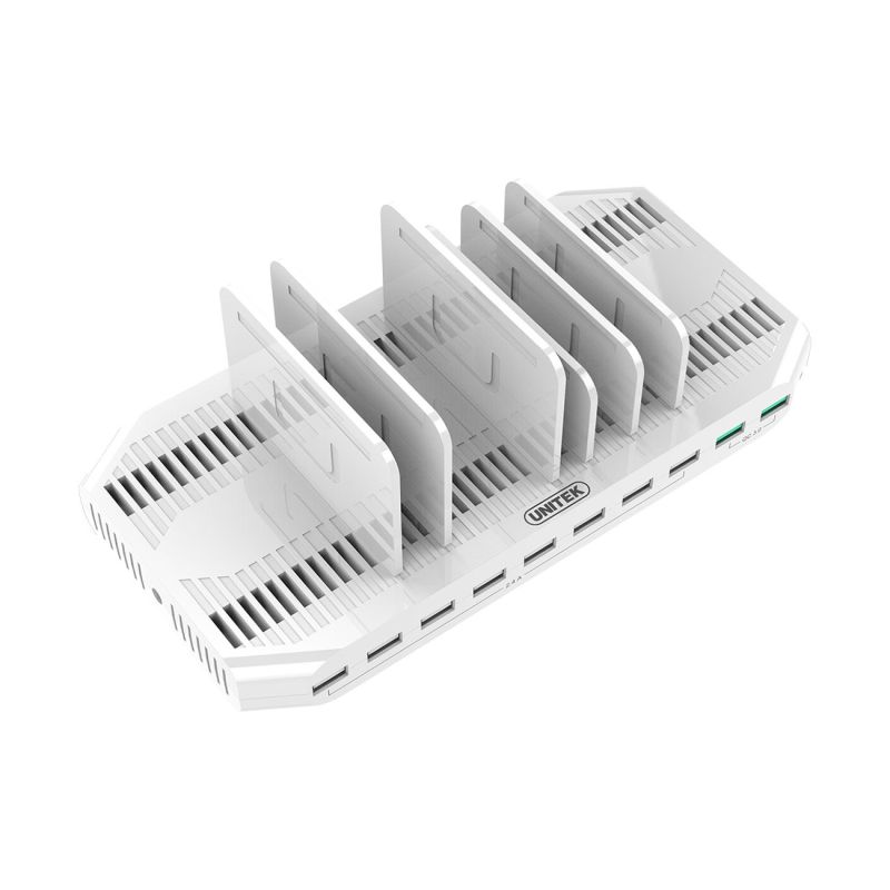 UNITEK 10X USB-Ladestation mit QC3.0, Y-2190A