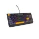 18. GENESIS Thor 230 TKL Gaming-Tastatur USB + RF Wireless + Bluetooth QWERTY Schwarz, Grau, Orange