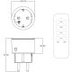 6. Entac ES-3S-RC Netzsteckeradapter Weiß