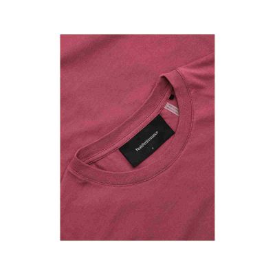 4. PEAK PERFORMANCE W Original T-Shirt mit kleinem Logo, Rot
