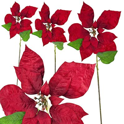 7. ROTER WEIHNACHTSSTERN 30 CM