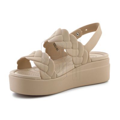 3. Crocs Brooklyn Woven Low Wedge W 209977-212 Sandalen