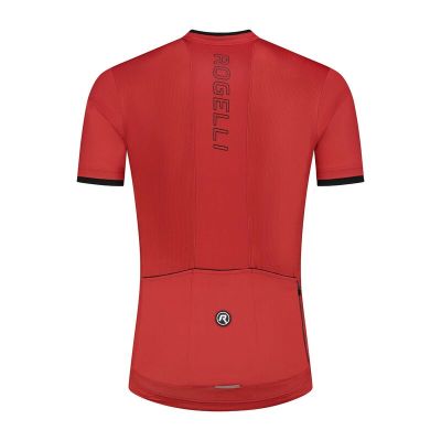 2. Rogelli ESSENTIAL Herren-T-Shirt rot 2XL