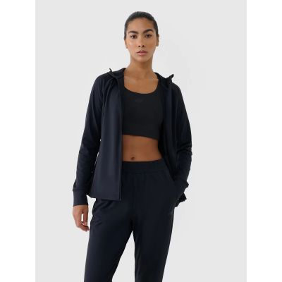 6. Schlankes, schnelltrocknendes Trainings-Sweatshirt für Damen 4F 4FWMM00TFSWF653-20S