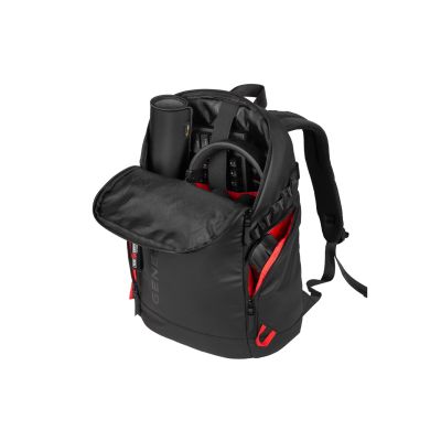 23. Laptop-Rucksack GENESIS PALLAD 420 SCHWARZ 15,6" 18 l
