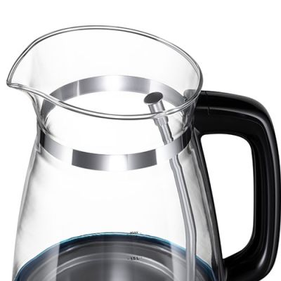 4. Russell Hobbs 26080-70 Wasserkocher 1,7 l 2400 W Schwarz, Transparent