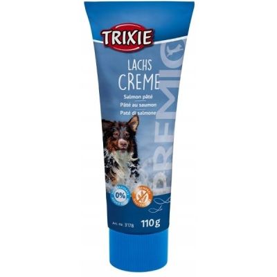 TRIXIE Lachs Creme Lachs - Pastete für Hunde - 110 g