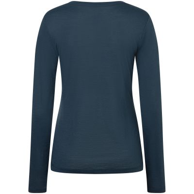 3. Damen-Langarmshirt SUPER.NATURAL W Gogeanie LS marineblau