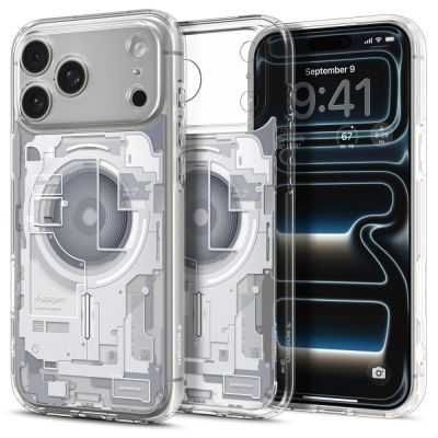 Spigen Ultra Hybrid MagSafe Zero One Hülle für iPhone 18 Pro / 17 Pro – Weiß