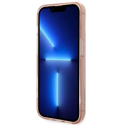 5. Guess Translucent iPhone 14 Pro Max 6,7" Hülle - Rosa