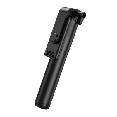 8. Selfie-Stick WHS1Y Teleskopstativ 1 m mit Telefonhalter – Schwarz