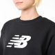 4. New Balance Sport Fleece Logo Crew Bk W WT43526BK Sweatshirt