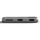 4. Satechi USB-C PD Mobile XR Hub und MicroSD-Kartenleser, Space Grau