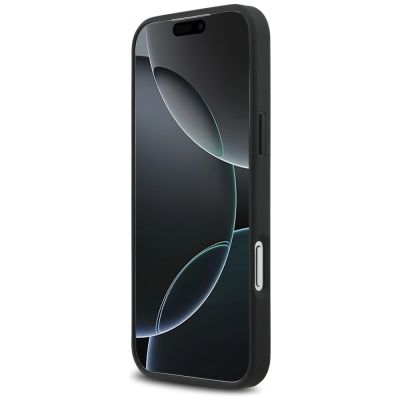 5. Mercedes Plain MagSafe Case aus glattem Leder für iPhone 17 Pro Max – Schwarz