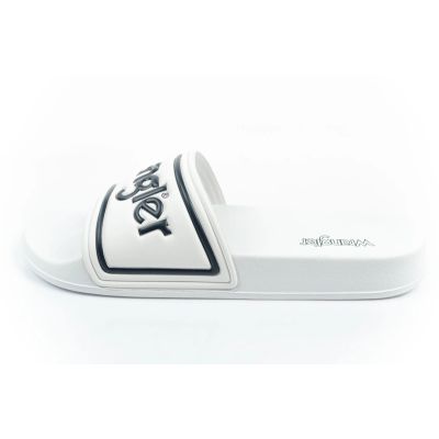 2. Wrangler Herren Averell Slider Sportpantoffeln, bequem, weiß