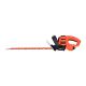 9. Black & Decker Black + Decker Elektro-Heckenschere (500W, 50 cm Schwertlänge, 22 mm Schnittstärke, Bügel-Zweithandgriff und transparentem Handschutz, für mittlere bis große Hecken)
