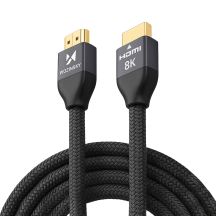 Wozinsky HDMI 2.1 Kabel 8K 60 Hz 48 Gbps / 4K 120 Hz / 2K 144 Hz 5 m Silber (WHDMI-50)