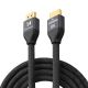 Wozinsky HDMI 2.1 Kabel 8K 60 Hz 48 Gbps / 4K 120 Hz / 2K 144 Hz 5 m Silber (WHDMI-50)