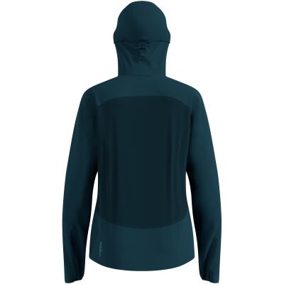 2. Damen-Regenjacke Odlo X-ALP WATERPROOF PRO Jacket, grün
