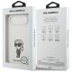 8. Karl Lagerfeld Silikonhülle mit Karl-Skizze und Logo (MagSafe) für iPhone 17 Air – Weiß