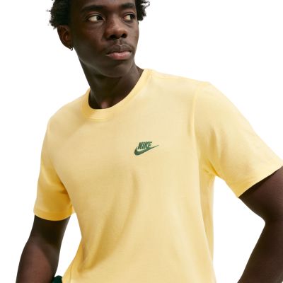 5. Nike Club T-Shirt für Herren, Gelb, AR4997 723