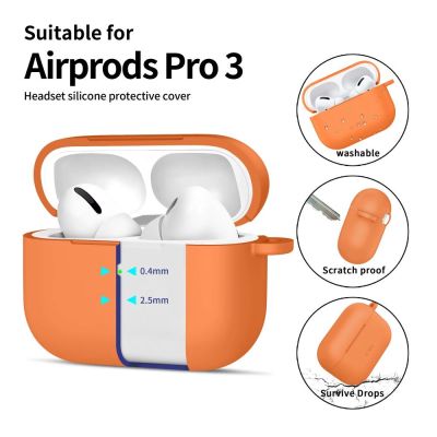 4. Tech-Protect Silikon-Hakenhülle für AirPods Pro - Orange