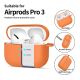 4. Tech-Protect Silikon-Hakenhülle für AirPods Pro - Orange
