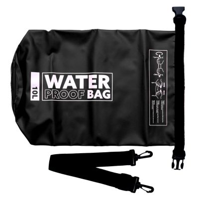 6. Rucksack, wasserdicht, 10 l, schwarz
