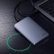 11. Ugreen CM300 70498 Schacht für 2,5'' SATA 3.0 6Gbit/s Festplatte – Grau + USB-C – USB-A Kabel 0,5 m