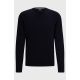 BOSS Pacello-L BLU Pullover mit V-Ausschnitt (50506042-404)