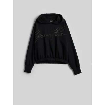 7. Kapuzenpullover mit dekorativer Jet-Applikation für Damen 4F 4FWAW26TSWSF2670-20S
