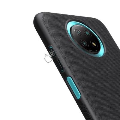 16. Nillkin Super Frosted Shield verstärkte Schutzhülle für Xiaomi Redmi Note 9T 5G schwarz