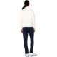 3. Champion Trainingsanzug mit durchgehendem Reißverschluss für Damen, cremefarben und marineblau, 117988 YS084