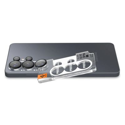 7. Spigen Glas.Tr Ez Fit Optik Pro HD Kameraschutzhülle (2er-Pack) für Samsung Galaxy S26 Ultra – Schwarz