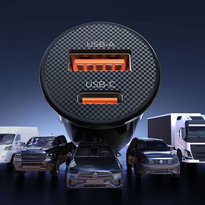 9. Autoladegerät ORICO PowerMini 30 W 1A1C Fast Car Charger