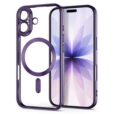 2. Tech-Protect MagFlex Hülle für iPhone 17 – Transparentes Lila