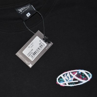 5. K1X BB T-Shirt Basketball Schwarz - KXM241-049