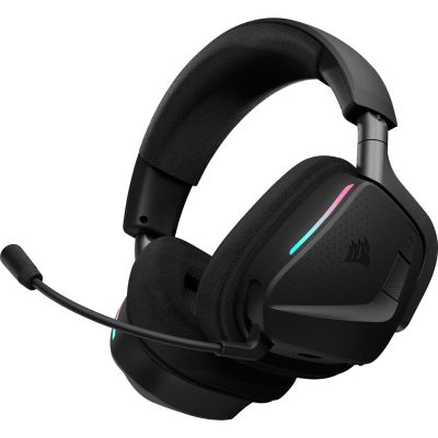Corsair VOID v2 MAX WIRELESS Kabelloses Bluetooth-Gaming-Headset mit Bügel, Schwarz
