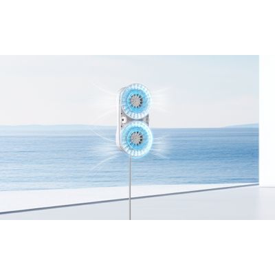 5. Hutt DDC56 Elektrisches Fensterreinigungssystem Weiß