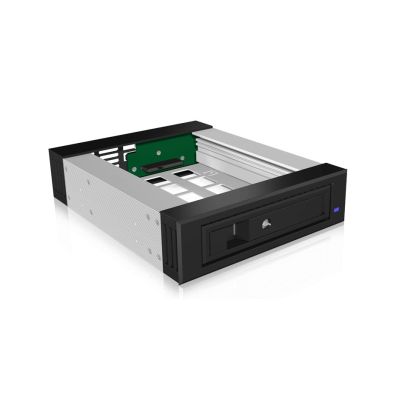 5. ICY BOX IB-129SSK-B 13,3 cm (5,25") Blendenabdeckung Schwarz