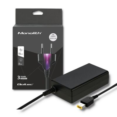 QOLTEC Netzteil für Lenovo 65W | 20V | 3,25A | Slim Tip+Pin | + Netzkabel