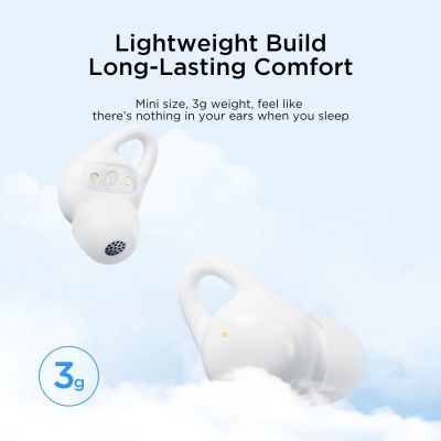 5. Joyroom JR-TS2 Cozydots Series Kabellose TWS-Kopfhörer mit aktiver Geräuschunterdrückung (ANC) und Bluetooth 5.3 – Weiß
