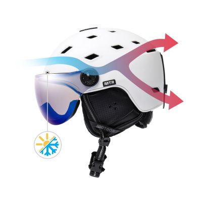 22. Meteor Glide Skihelm L 58-61 cm 17297