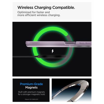 12. Spigen AirSkin Zero MagFit Hülle für Samsung Galaxy Z Fold 8 – Hellviolett, matt