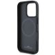 7. BMW M Perforierte Tricolor Line MagSafe Hülle für iPhone 16 Pro - Grau