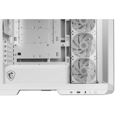39. MSI MAG PANO M100R PZ WEISSES Gehäuse