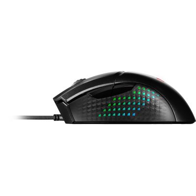 5. MSI CLUTCH GM51 LEICHTE KABELLOSE Gaming-Maus, rechte Seite, RF Wireless + Bluetooth + USB Typ-C, optisch, 26000 DPI