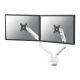 Neomounts DS70-250WH2 Monitorhalterung/Ständer für 81,3 cm (32") Monitore, Schreibtisch, Weiß